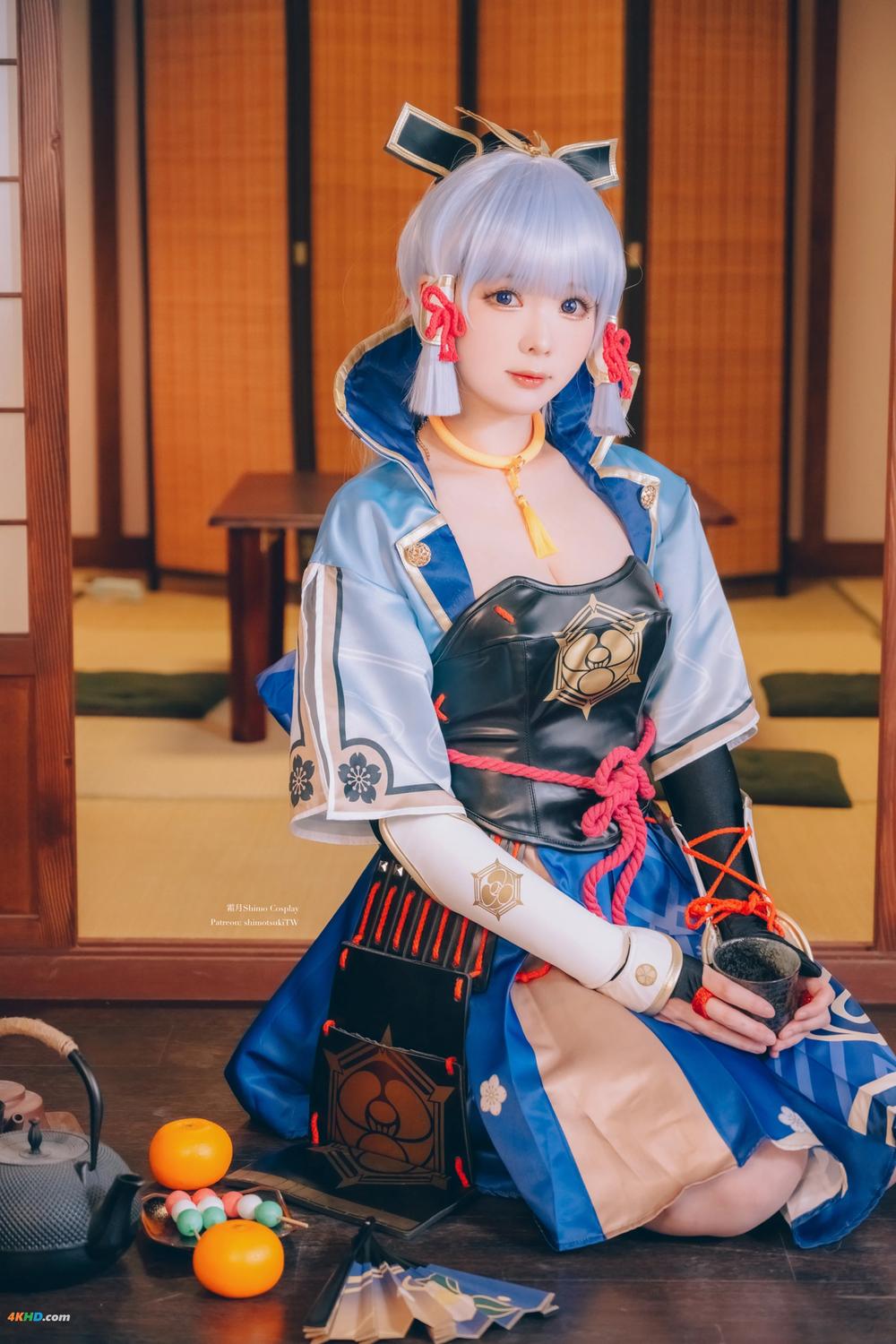 《[cosplay] 霜月shimo NO.095 Kamisato Ayaka[18MB-22photos]》图集预览