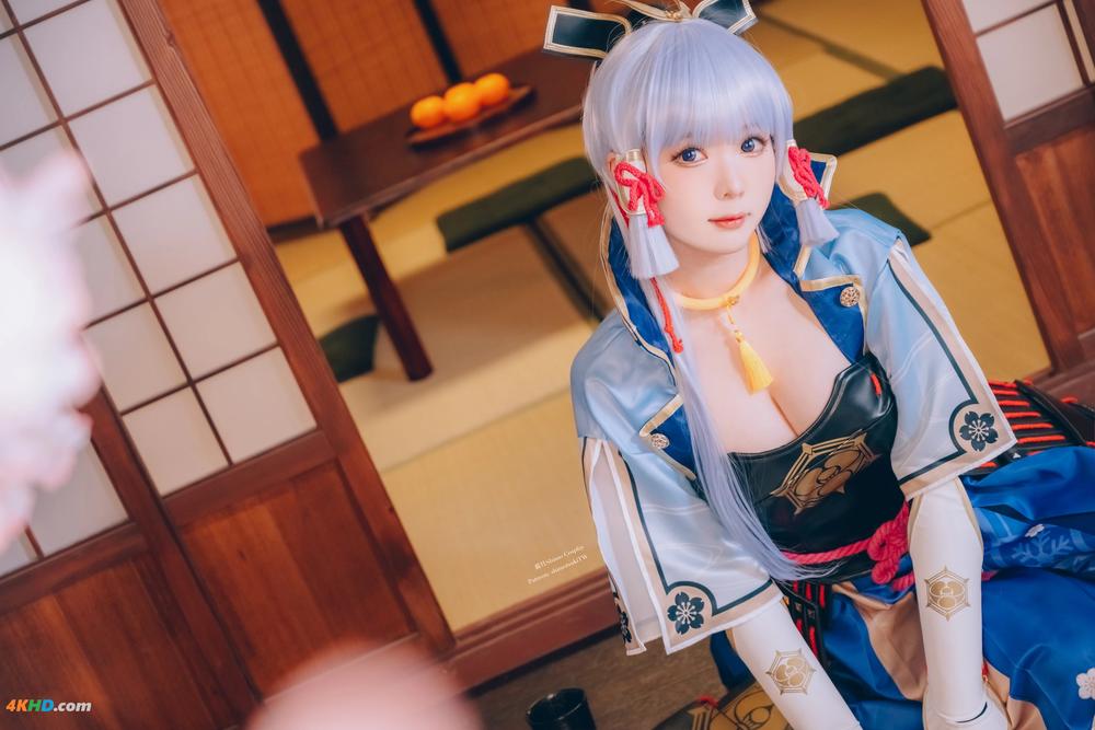 《[cosplay] 霜月shimo NO.095 Kamisato Ayaka[18MB-22photos]》图集预览