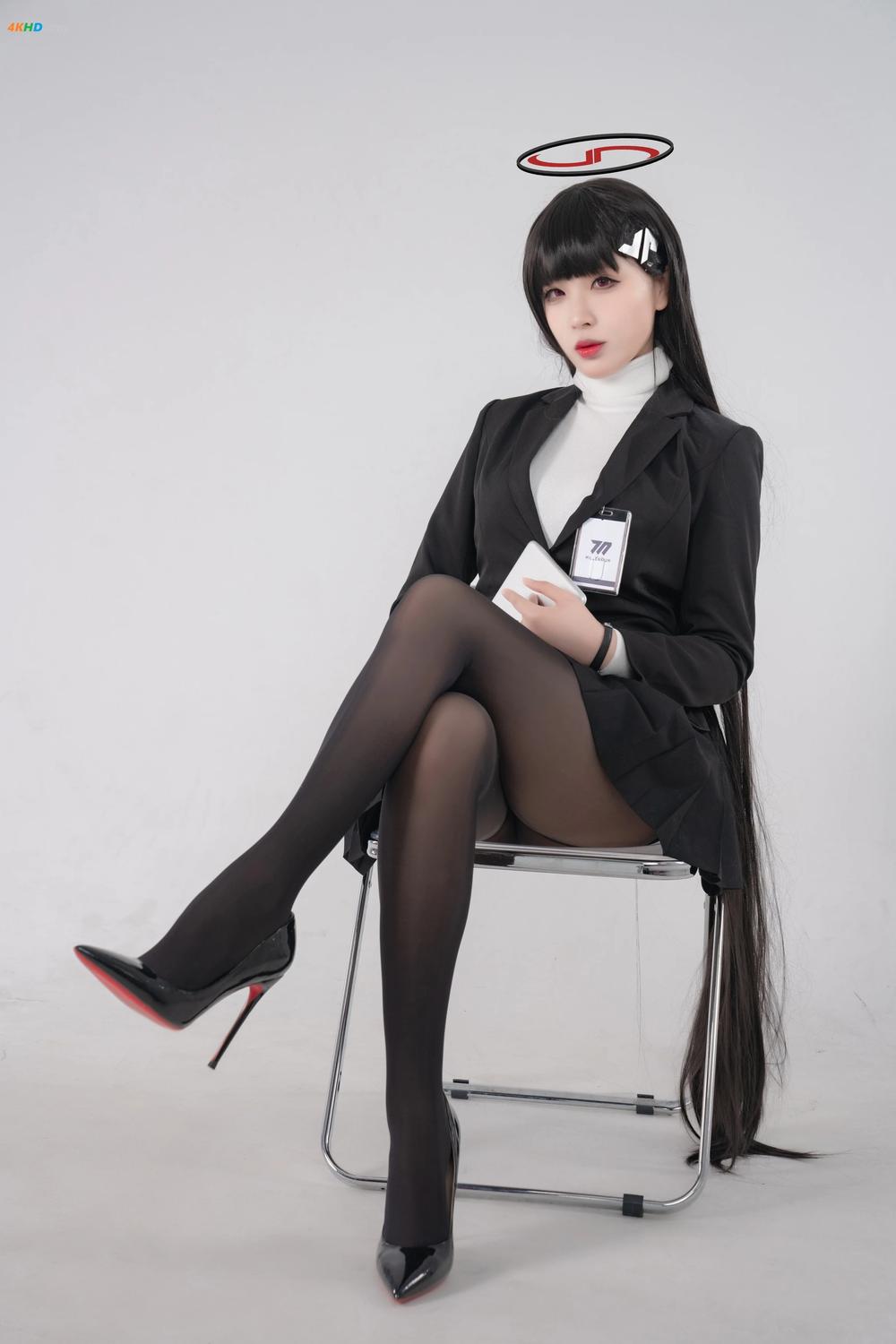 《轩萧学姐 – 碧蓝档案 莉音[259MB-85photos]》图集预览