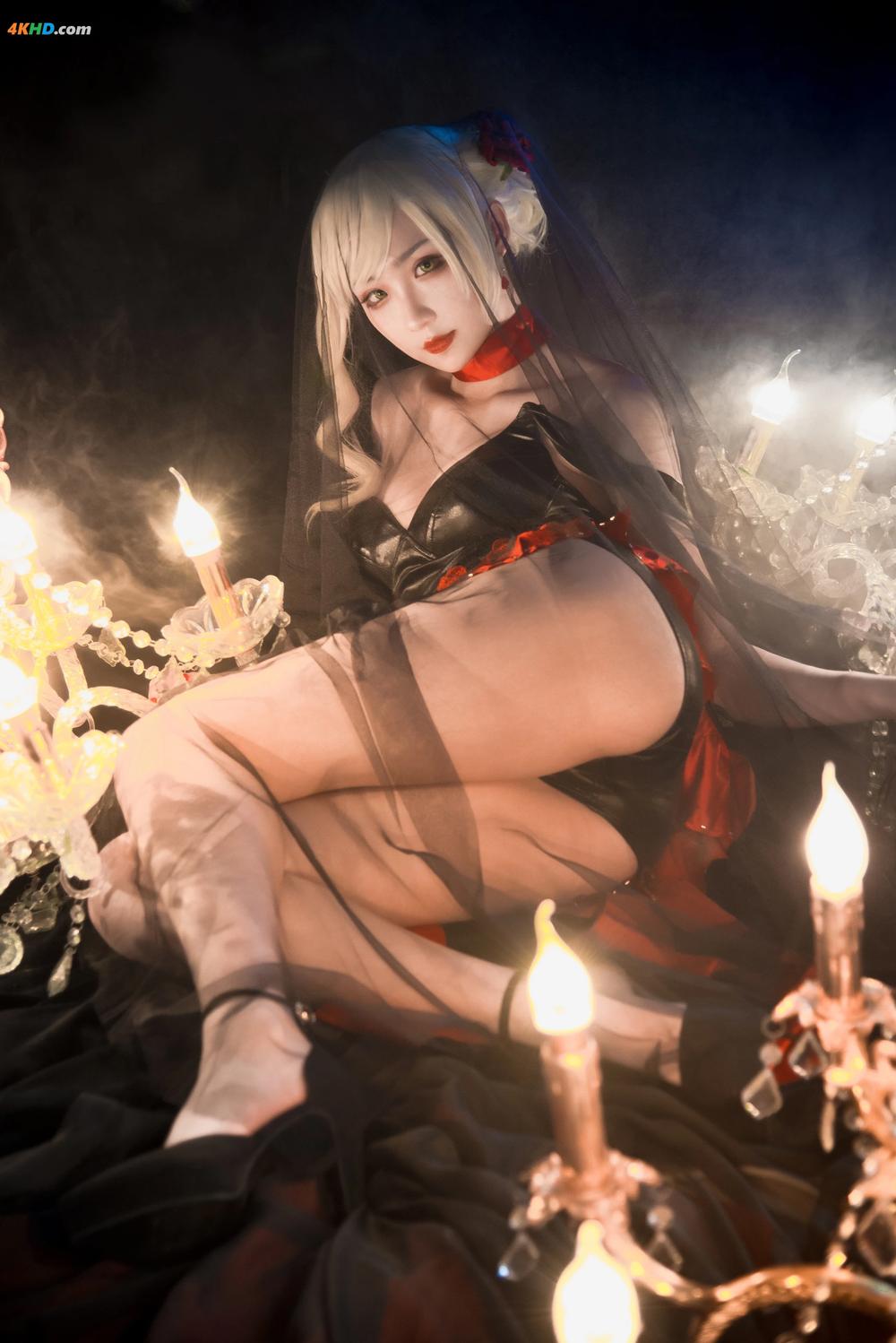 《(Cosplay) 瓦斯塔亚小龙虾 – 灵魂探戈伊芙琳(136MB)(12photos)》图集预览