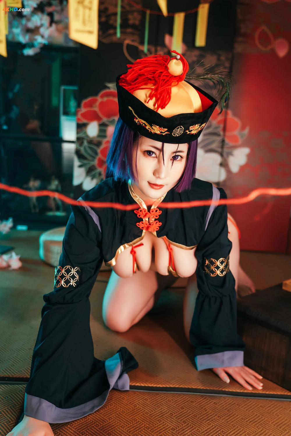 《星澜是澜澜叫澜妹呀 – 奶光僵尸娘(425MB)(51photos)》图集预览