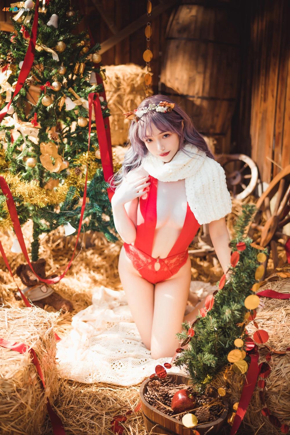 《Coser@雯妹不讲道理 No.048 2020圣诞(337MB)(30photos)》图集预览