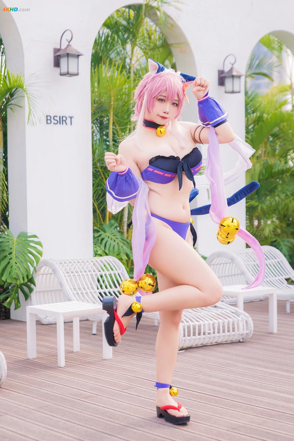 《[贞子蜜桃] 宫坂珠希泳装 (Sadako Momo – Tamaki Miyasaka Swimsuit)(127MB)(30photos)》图集预览