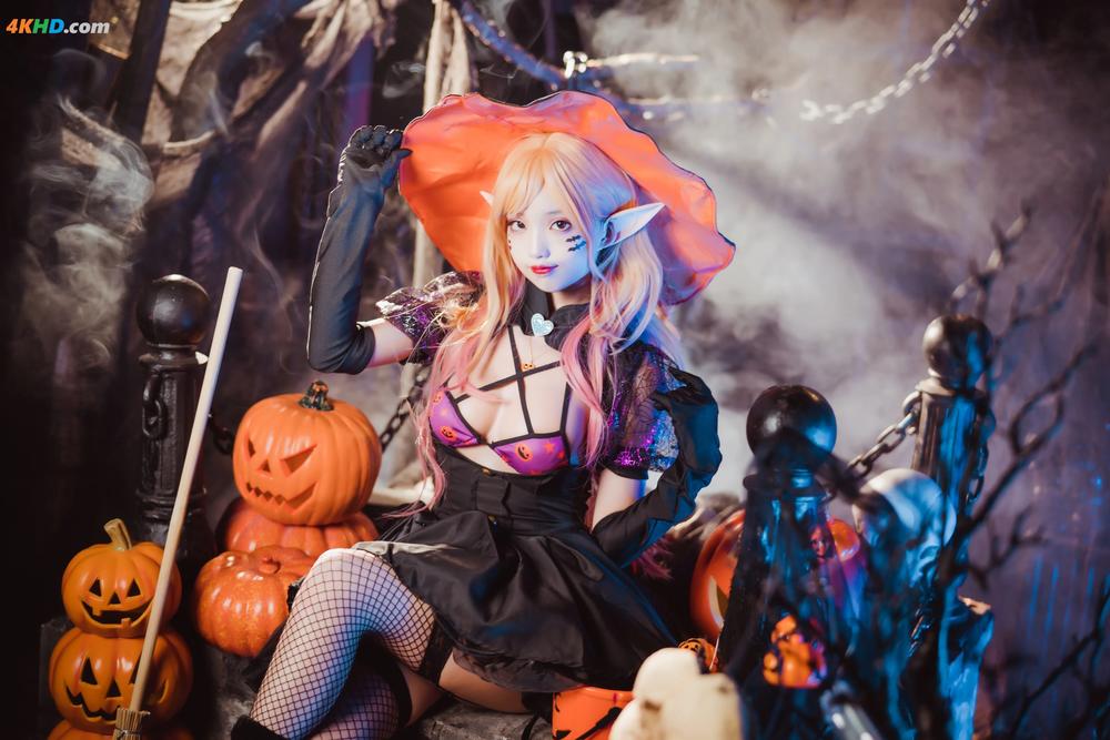 《(Cosplay) 狐玖玖 – 喜多川万圣节(131MB)(14photos)》图集预览