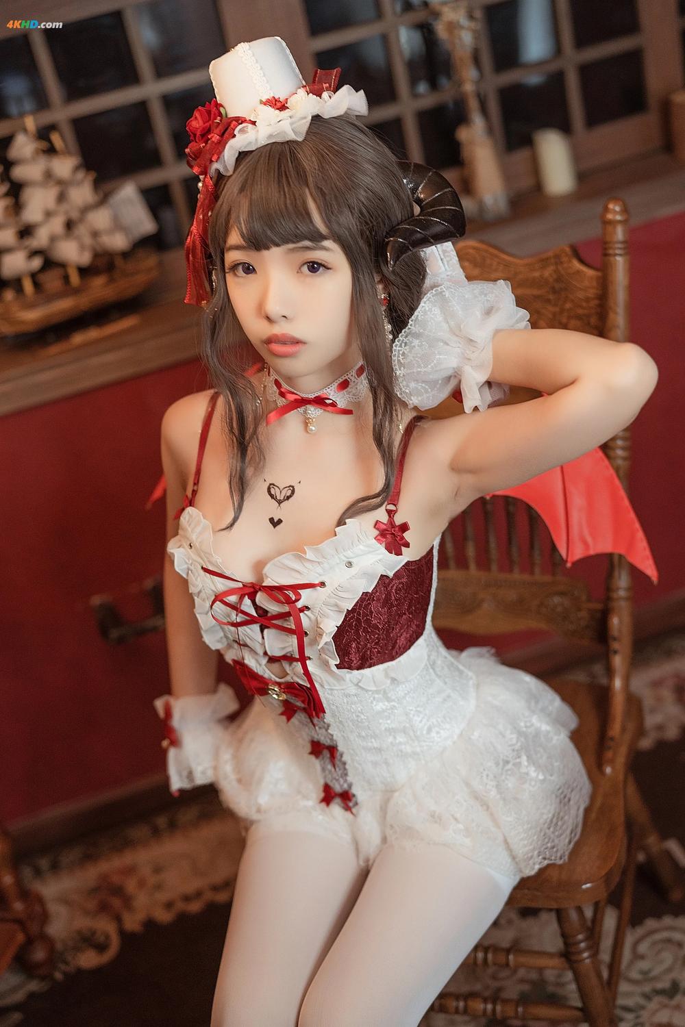 《Coser@雯妹不讲道理 No.015 魅魔本 2(1071MB)(78photos)》图集预览