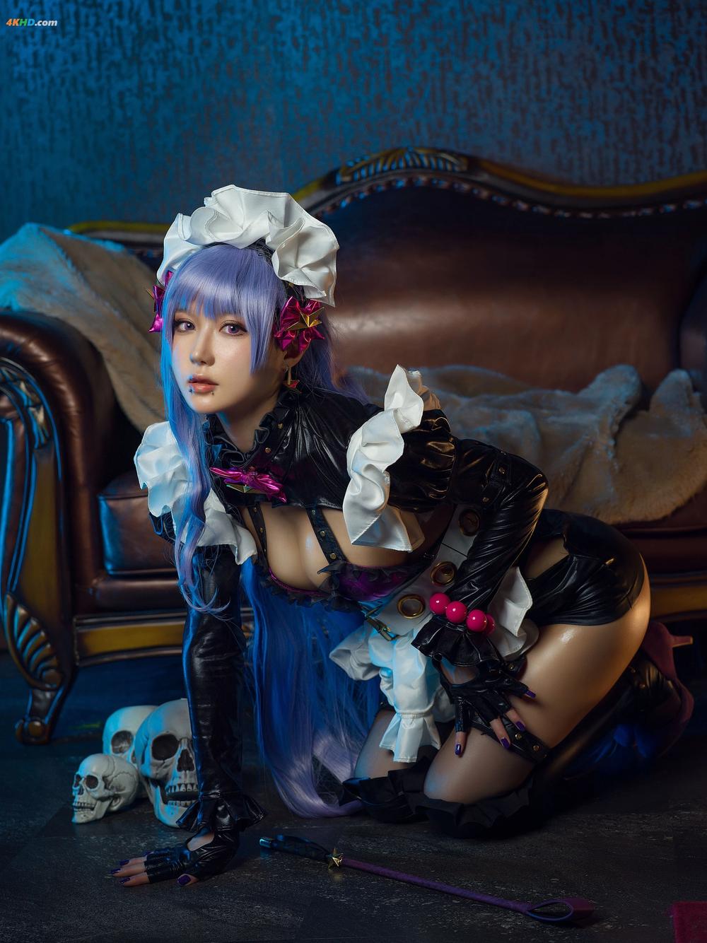 《(Cosplay) 阿包也是兔娘 女仆 bb酱(125MB)(18photos)》图集预览