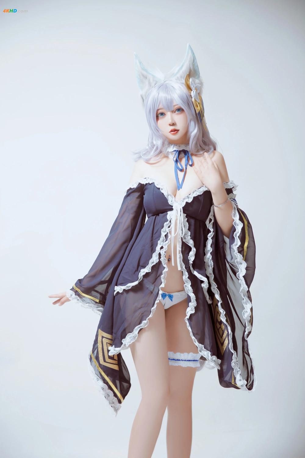 《[Chinese] Ruby蘸酱美美 – 碧蓝航线信浓睡衣(136MB)(28photos)》图集预览