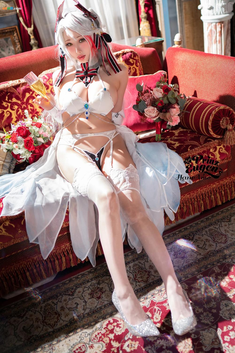 《(Cosplay) 雨波-欧根亲王(50MB)(26photos)》图集预览