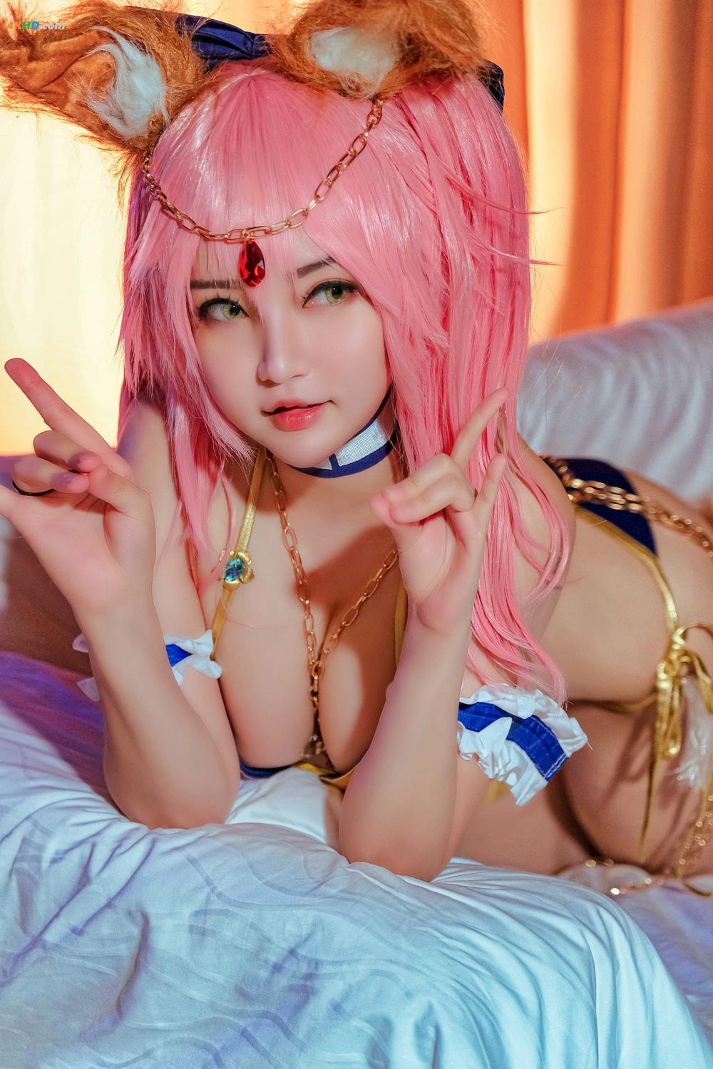《Potato Godzilla – Tamamo No Mae FGO(106MB)(14photos)》图集预览