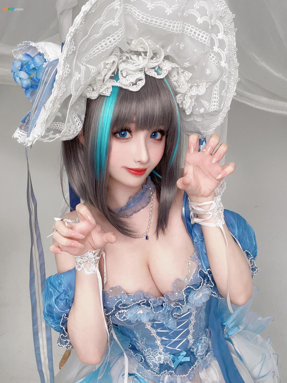 《rioko凉凉子 – 柴郡冰雪公主(238MB)(40photos)》图集预览