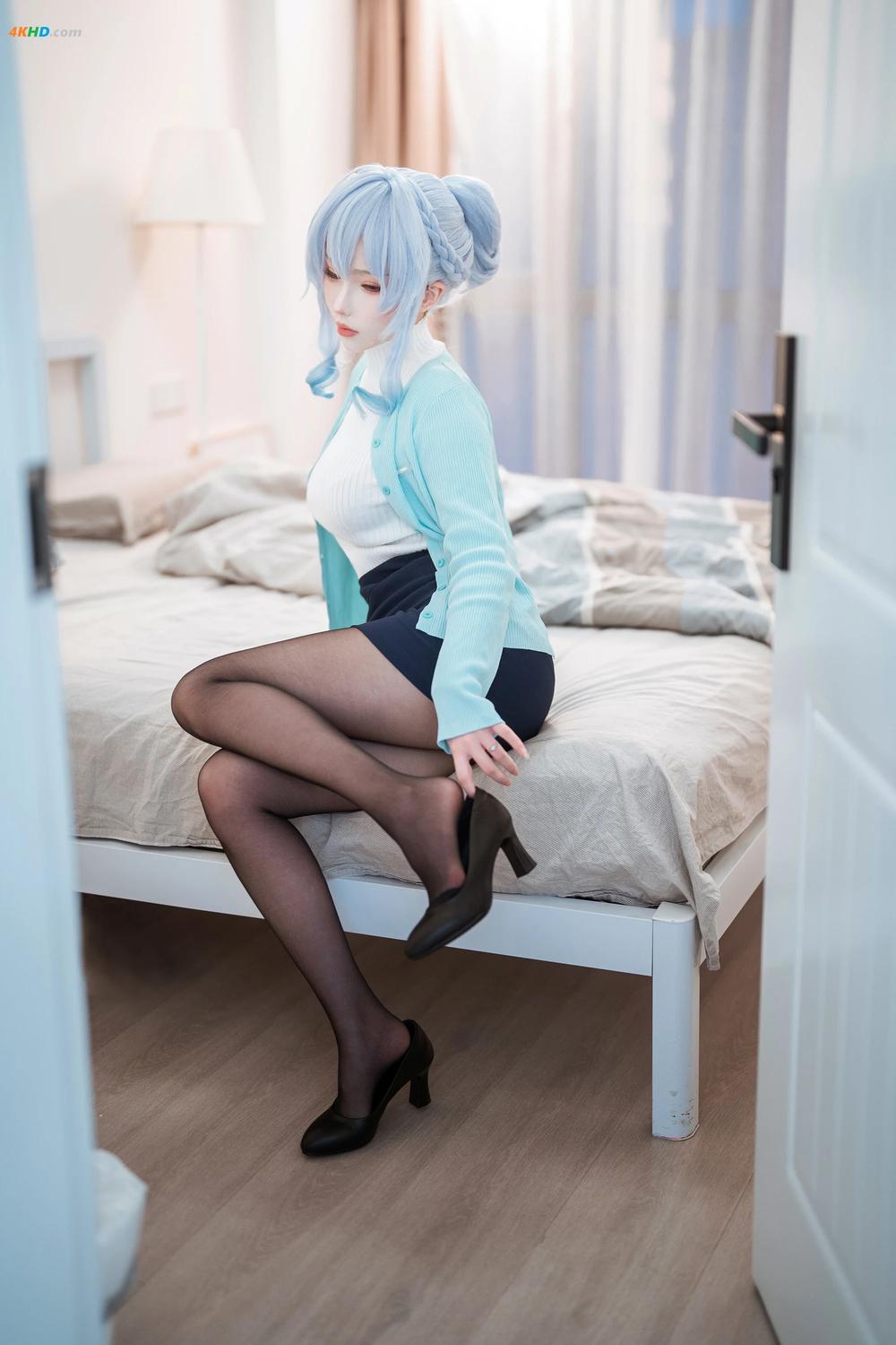 《凉凉子rioko – 雪女(428MB)(49photos)》图集预览