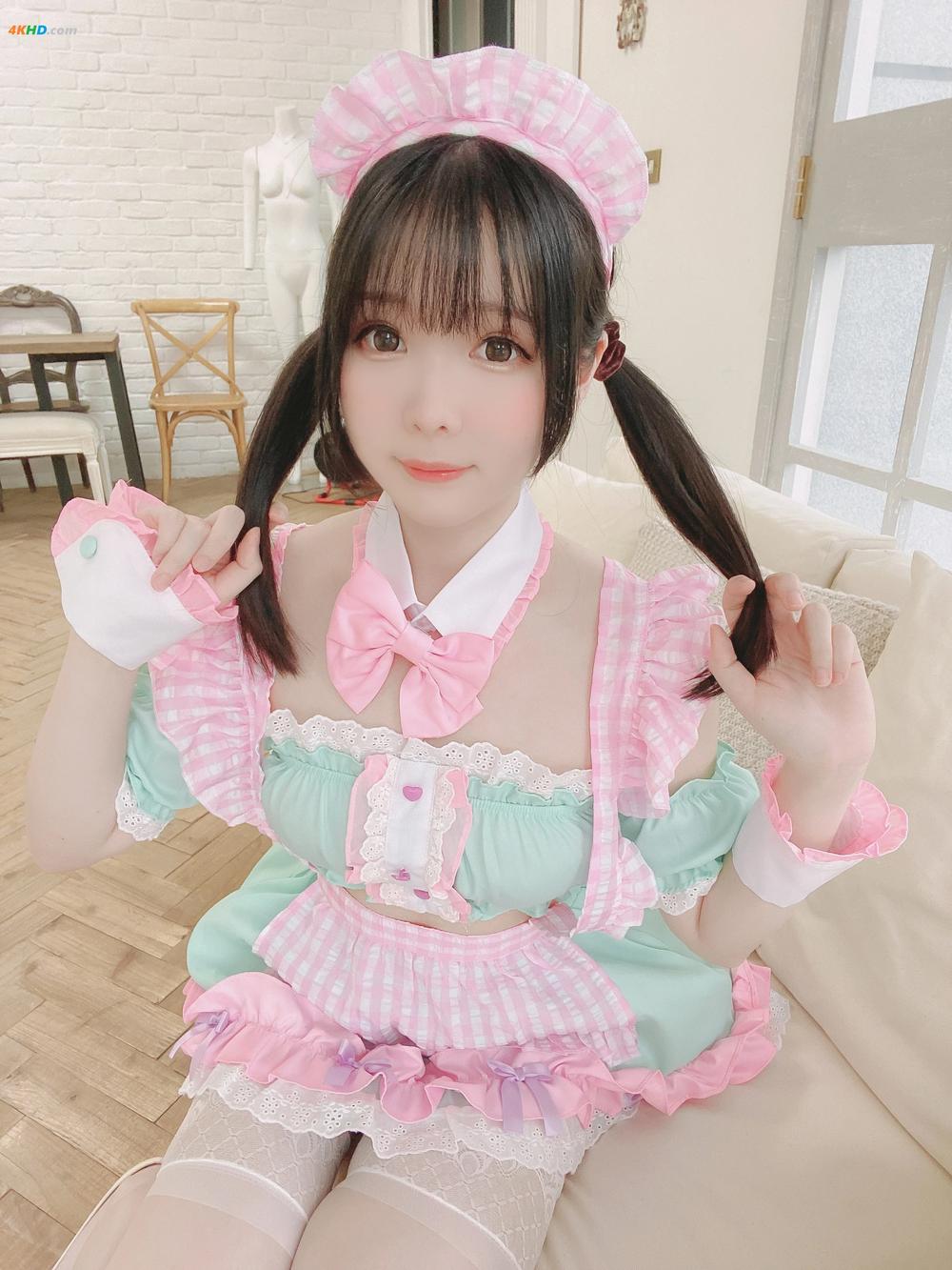 《Shimo – Pink Maid(121MB)(24photos)》图集预览