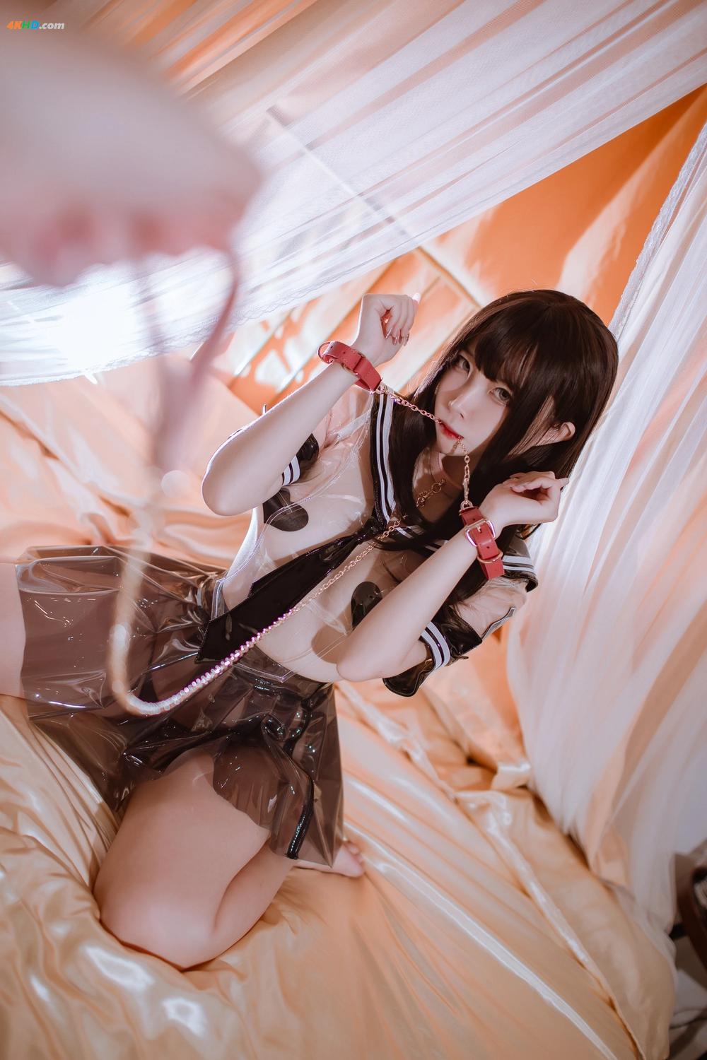 《二佐Nisa – 私房透明JK(217MB)(40photos)》图集预览