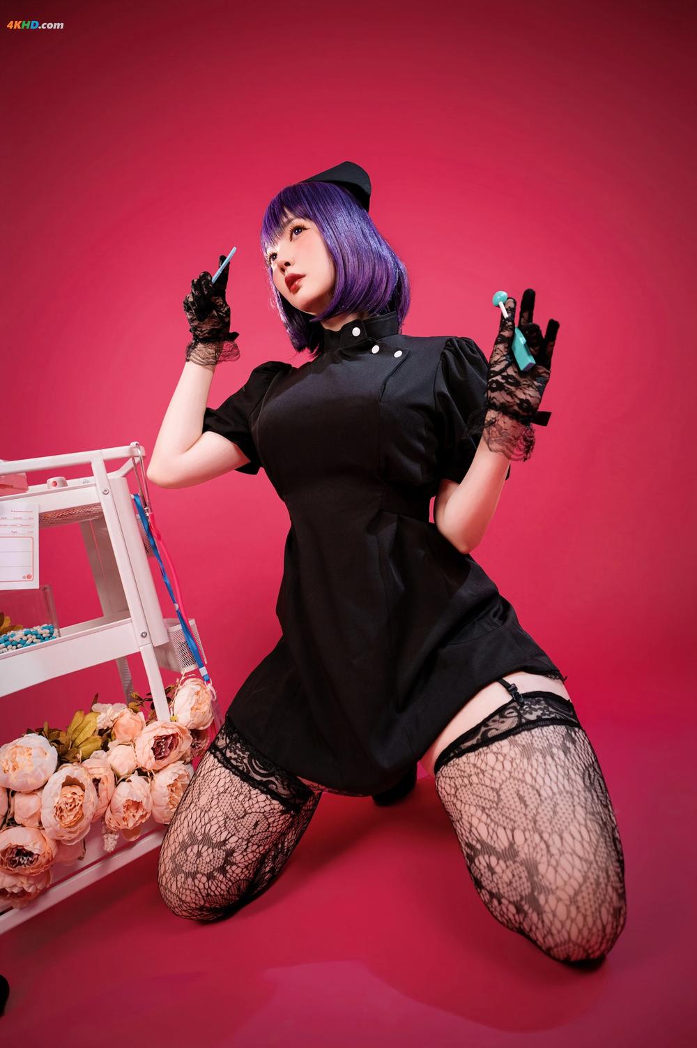 《YingTze – Shizuku Kuroe Nurse(111MB)(33photos)》图集预览