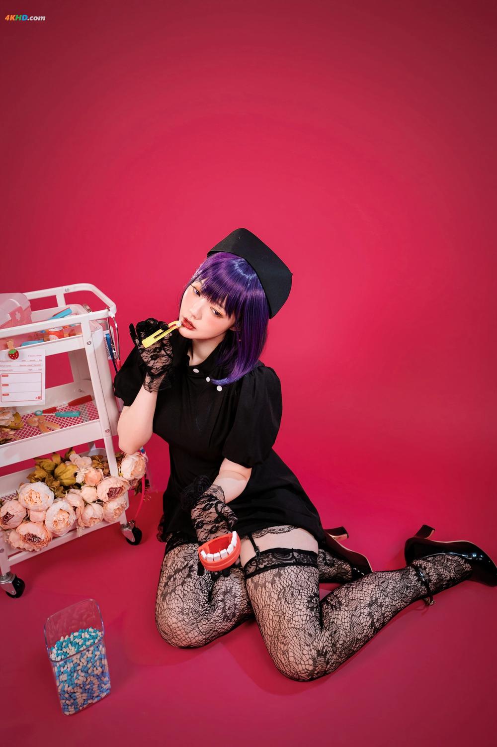 《YingTze – Shizuku Kuroe Nurse(111MB)(33photos)》图集预览