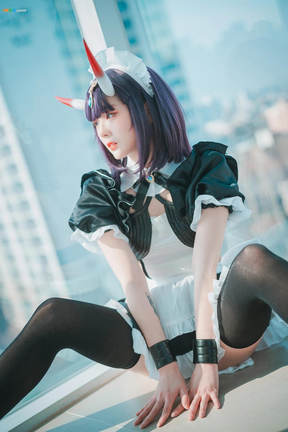 《(Cosplay) 장주(Isabella) – NO.17 [DJAWA] Shuten Douji Maid(505MB)(71photos)》图集预览