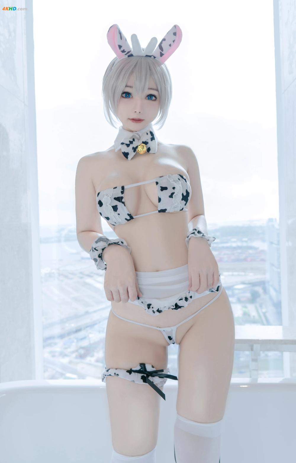 《Kitkat Cosplay 9 – Uzaki Cow Maid(142MB)(20photos)》图集预览