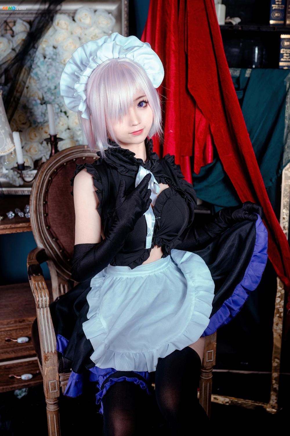 《Coser@蠢沫沫 (chunmomo) Vol.045 玛修女仆(144MB)(22photos)》图集预览