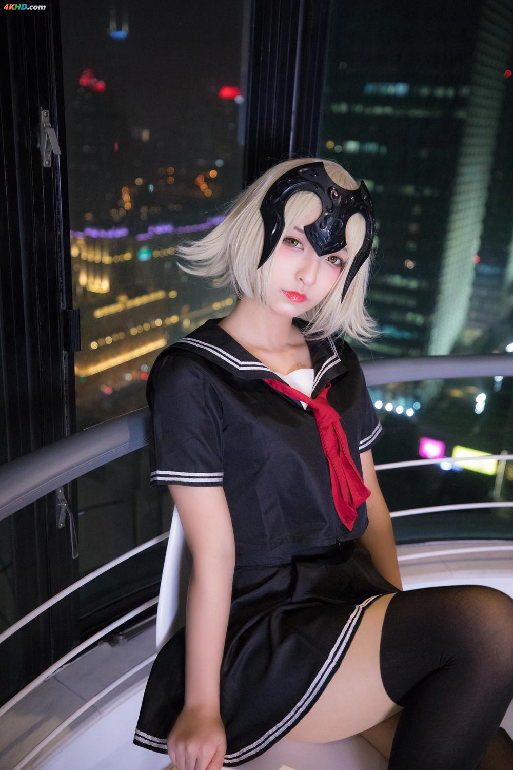 《Coser@神楽坂真冬 Vol.013 放课后领域 学园黑贞(329MB)(154photos)》图集预览