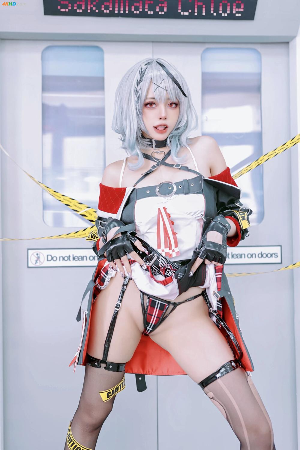 《Coser@Byoru – Sakamata Chloe(1696MB)(90photos)》图集预览