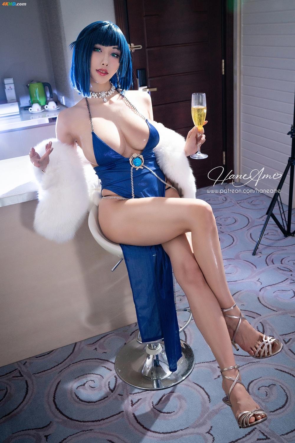 《HaneAme – Yelan (Genshin Impact)(115MB)(48photos)》图集预览