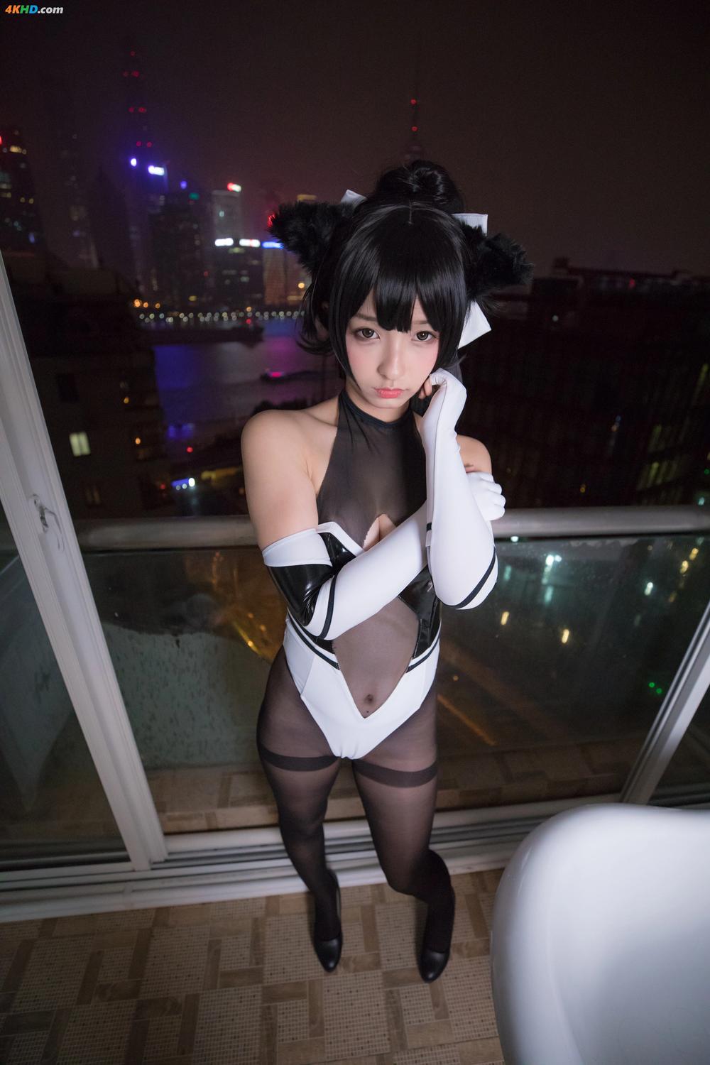 《Coser@神楽坂真冬 Vol.002 TAKAO-TIGHTS VER (黑丝)(235MB)(150photos)》图集预览