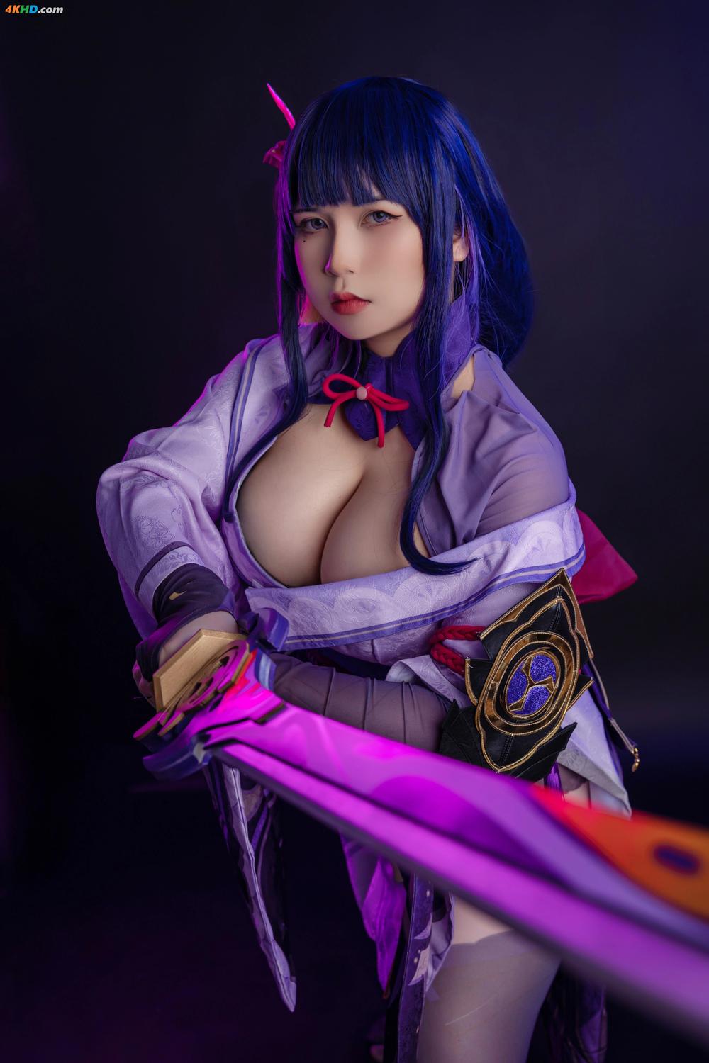 《Uy Uy – Raiden Shogun(93MB)(48photos)》图集预览