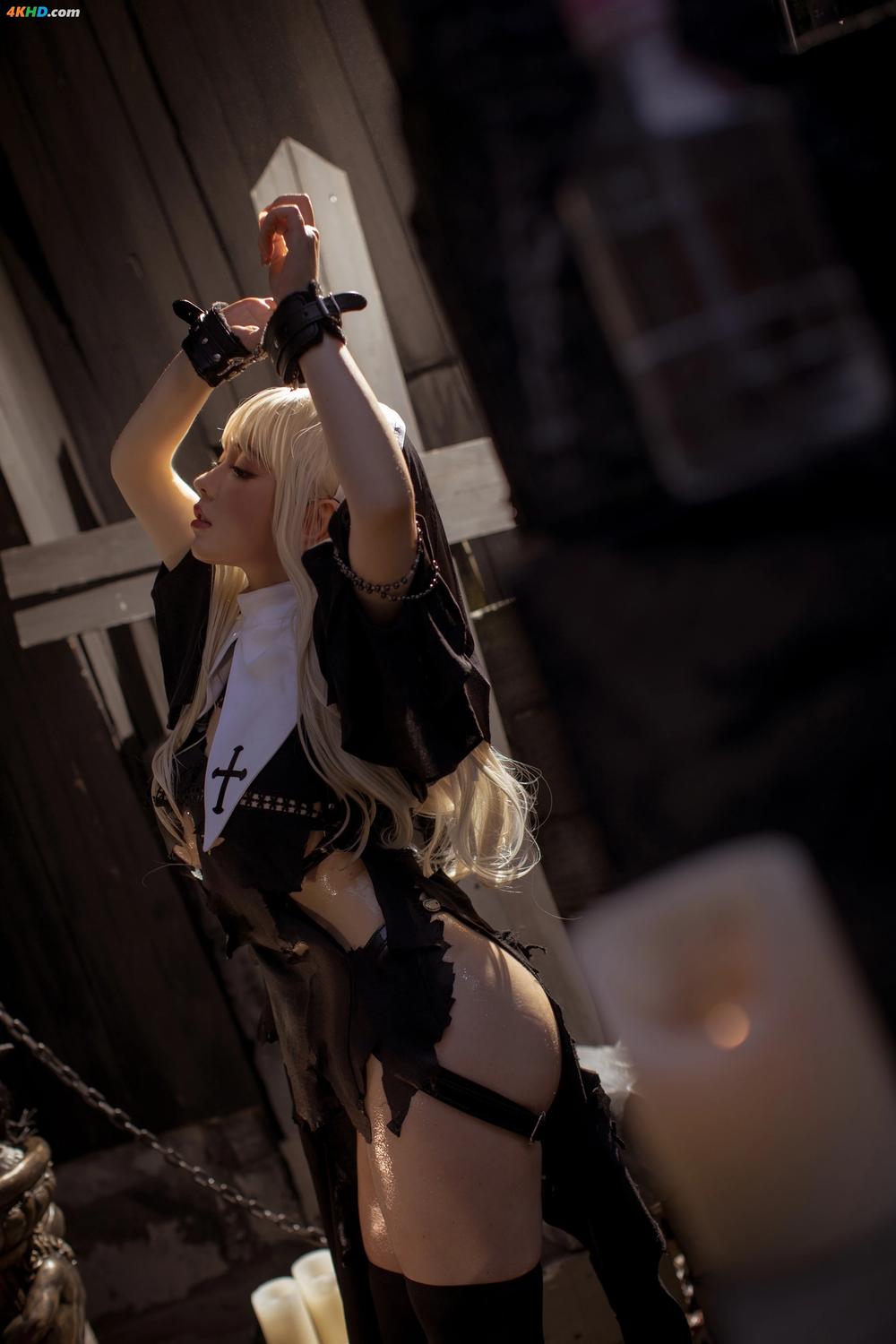 《Coser@NinJA阿寨寨 No.001 赎罪修女(208MB)(39photos)》图集预览
