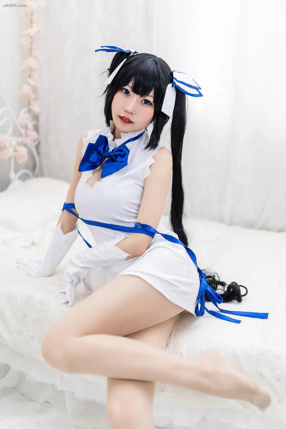 《Coser@香草喵露露 No.007 赫斯提亚(143MB)(20photos)》图集预览