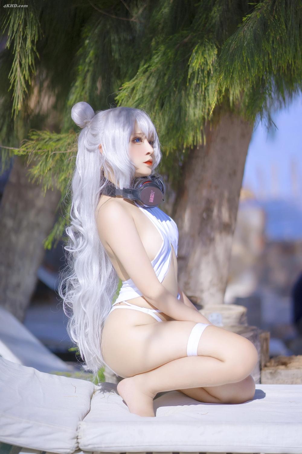 《Sayo Momo – Azur Lane Le Malin bikini(134MB)(22photos)》图集预览