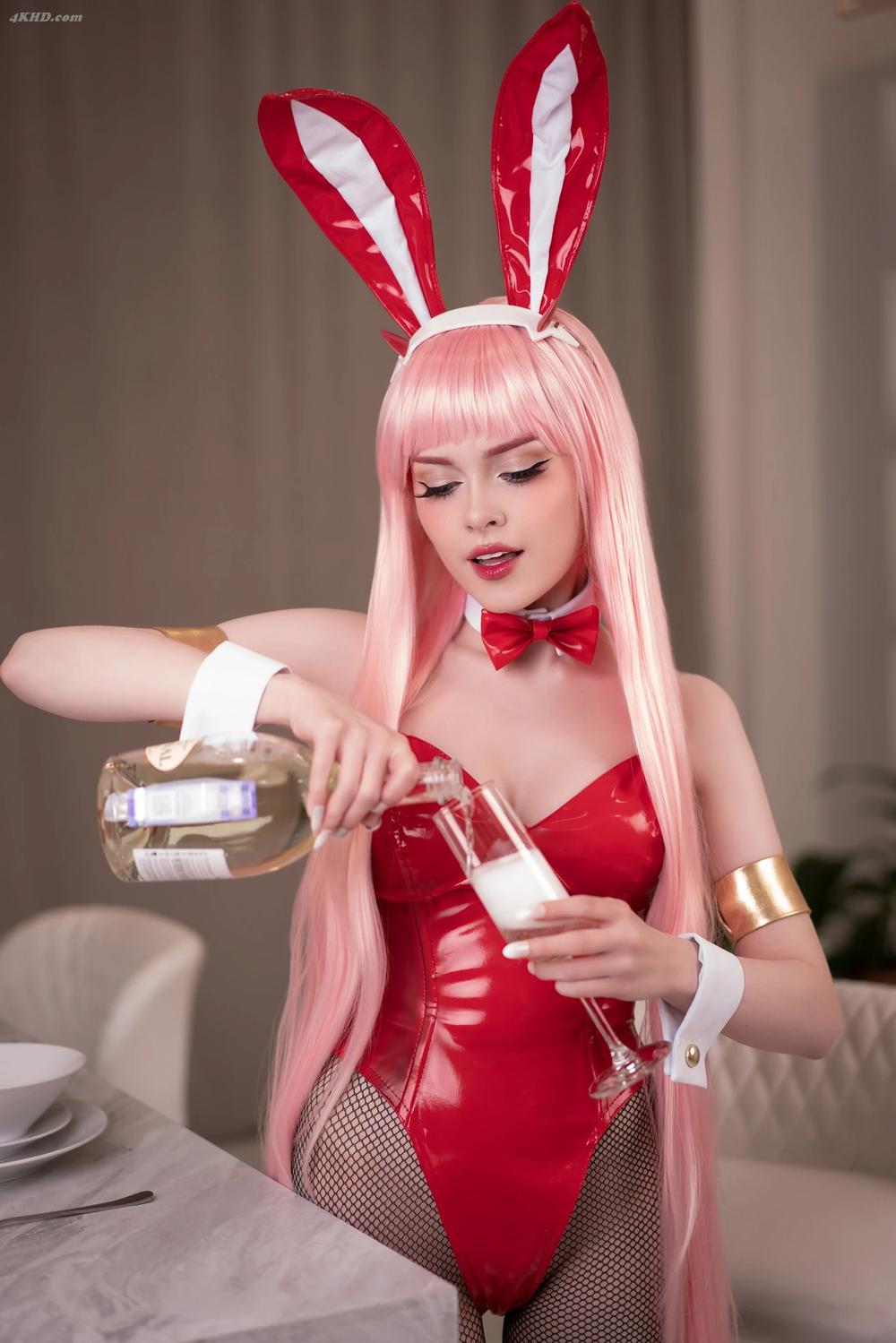 《Sladkoslava – Bunny Zero Two(15MB)(23photos)》图集预览