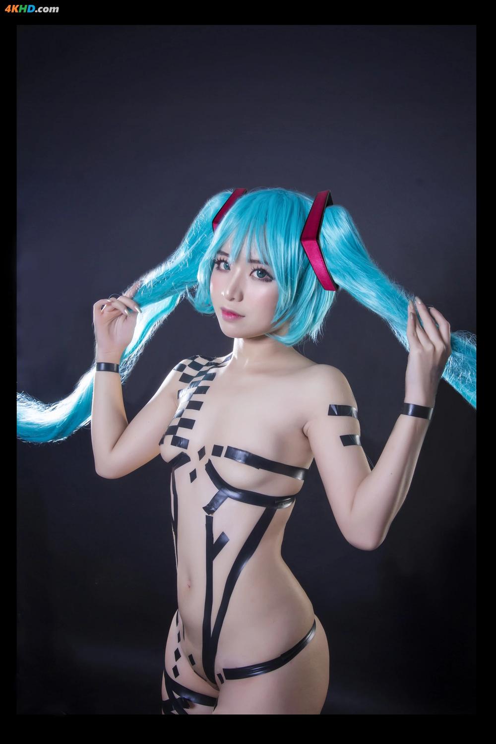 《Chono Black – Hatsune Miku Black Tape Set 2(11P)》图集预览