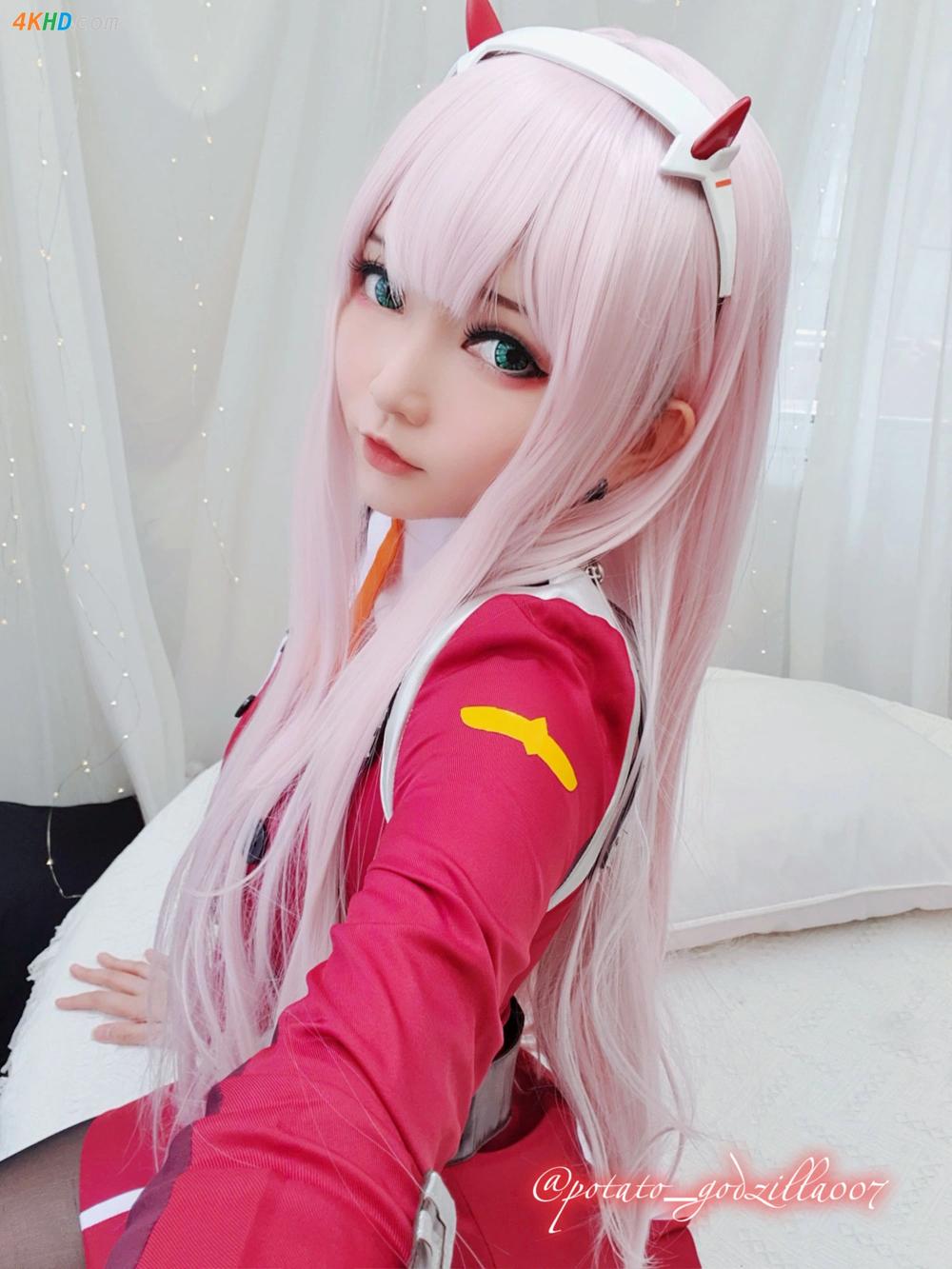 《Coser@Potato Godzilla – Zero Two(88P)》图集预览