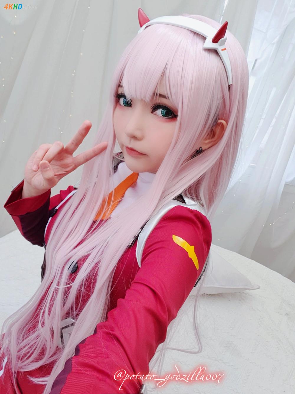 《Coser@Potato Godzilla – Zero Two(88P)》图集预览