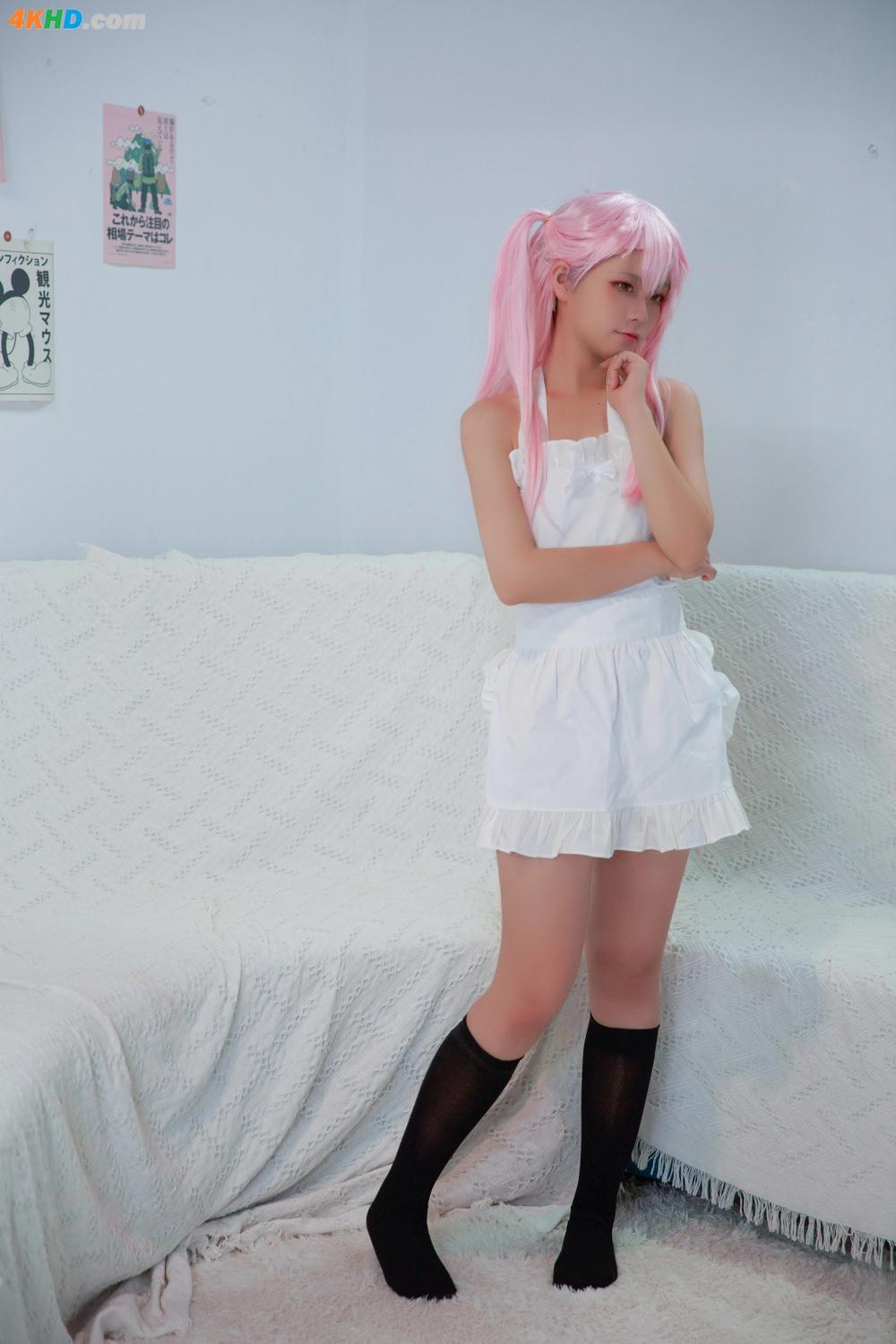 《Coser@G44不会受伤 Vol.058 小黑围裙20P》图集预览