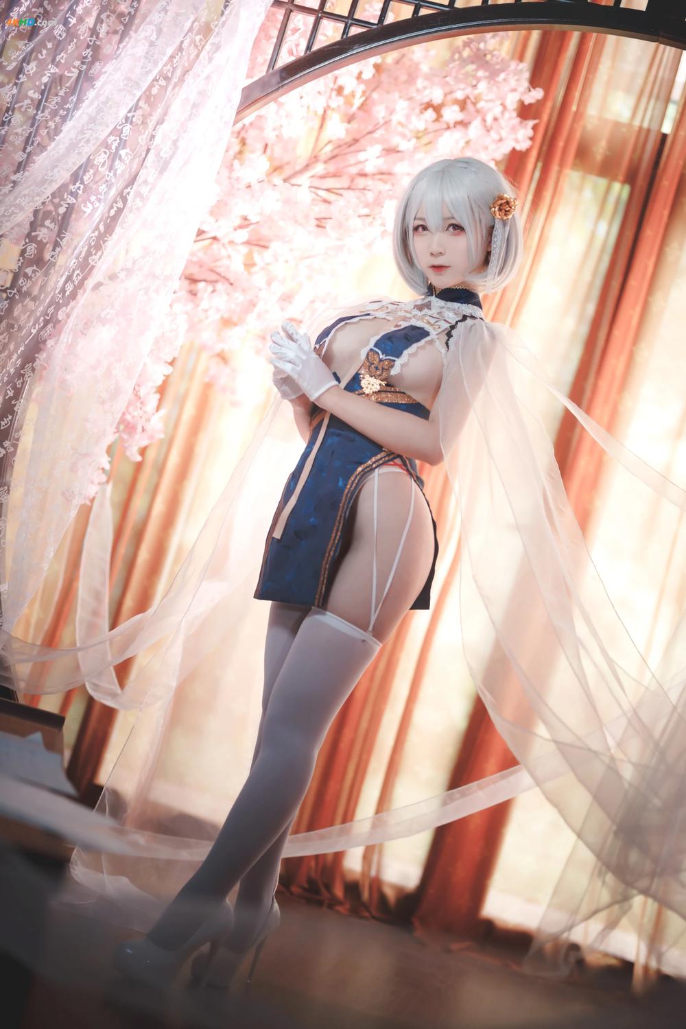 《[樱落酱] 天狼星旗袍[153MB-20photos]》图集预览