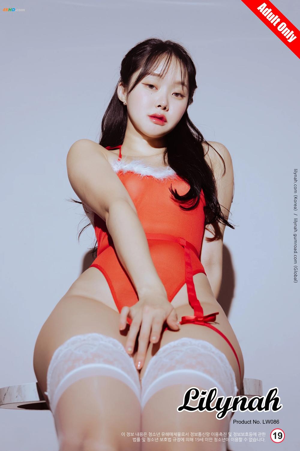 《[Lilynah] Inah (이나) Lw086 Vol.36 Santa girl[308MB-71photos]》图集预览
