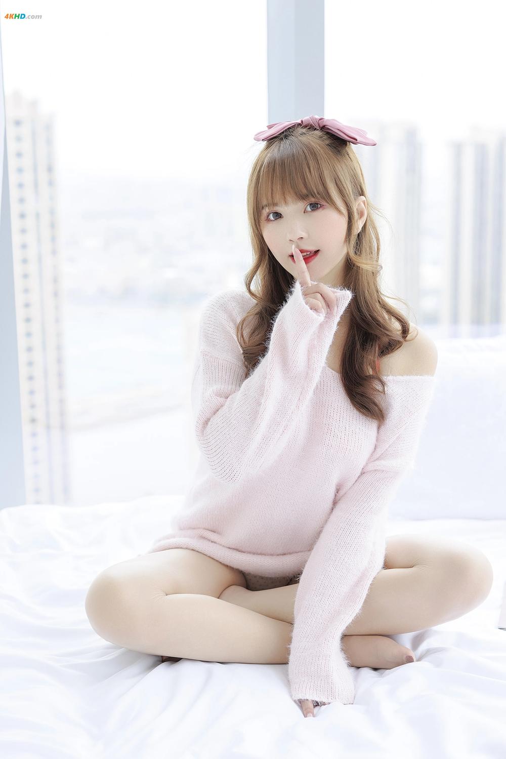 《张思允 – 粉色毛衣[428MB-60photos]》图集预览