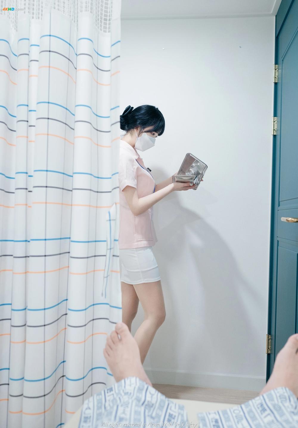 《[LIKEY] Aram (아람) – A urologist Nurse[654MB-55photos]》图集预览