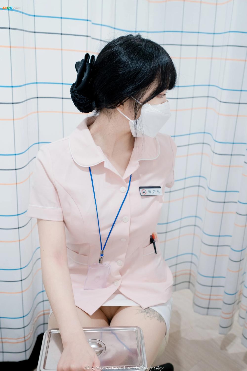 《[LIKEY] Aram (아람) – A urologist Nurse[654MB-55photos]》图集预览