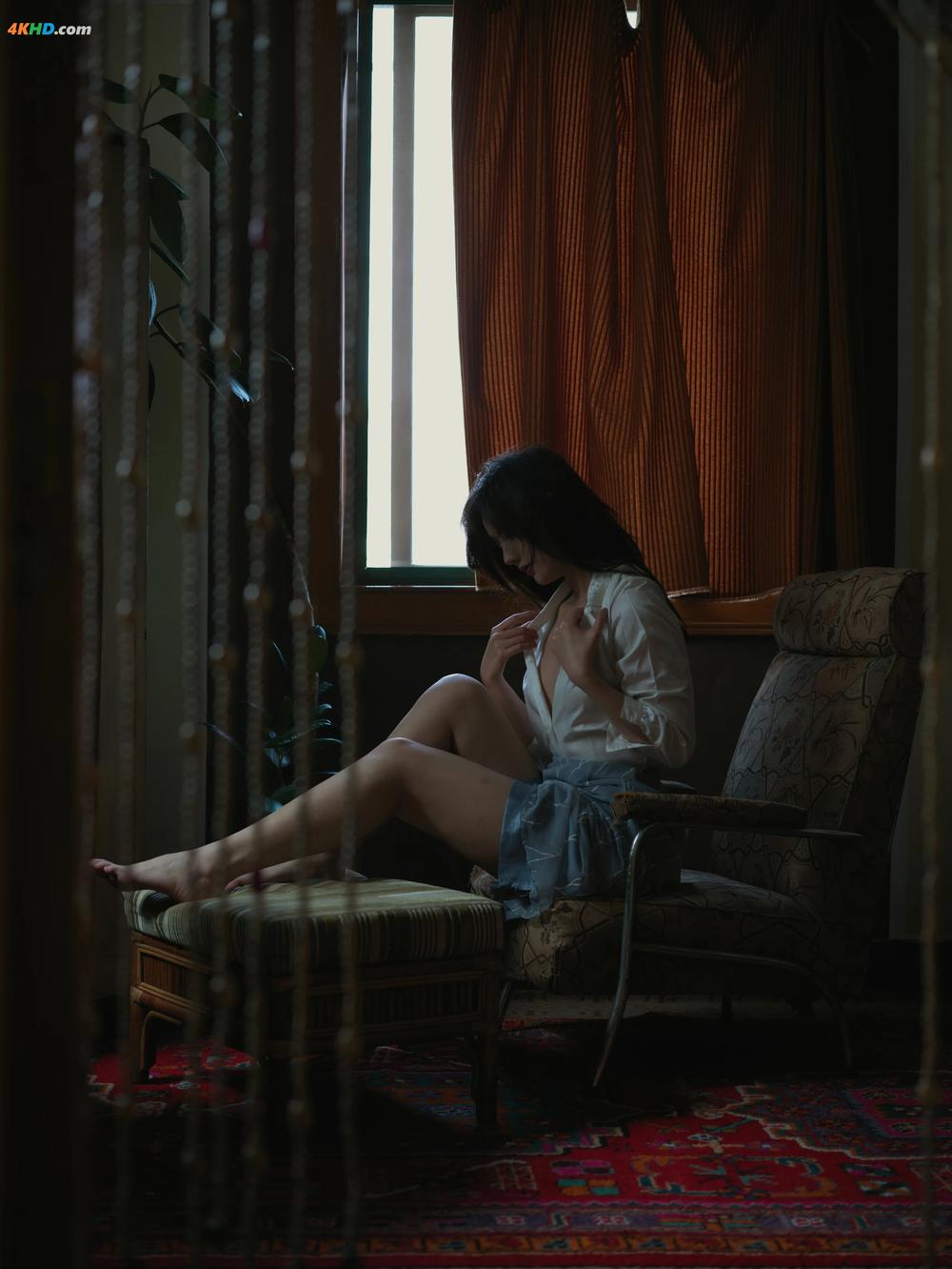 《Jiu Shi A Zhu A (就是阿朱啊) – 潮湿感[525MB-62photos]》图集预览