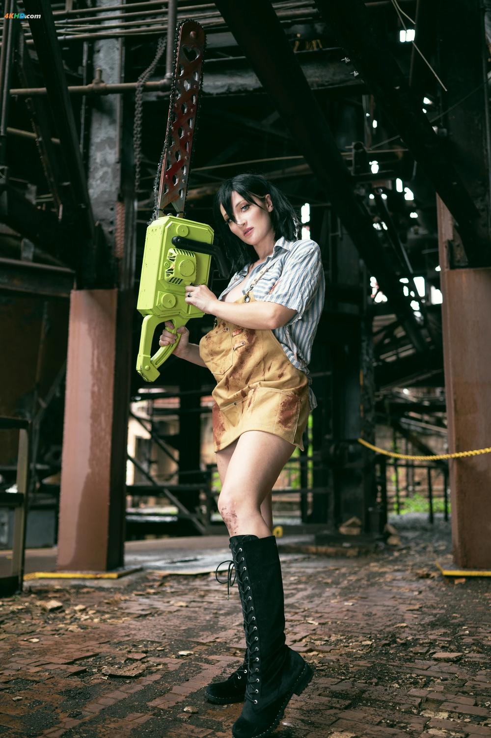 《Holly Wolf – Leatherface[182MB-19photos]》图集预览