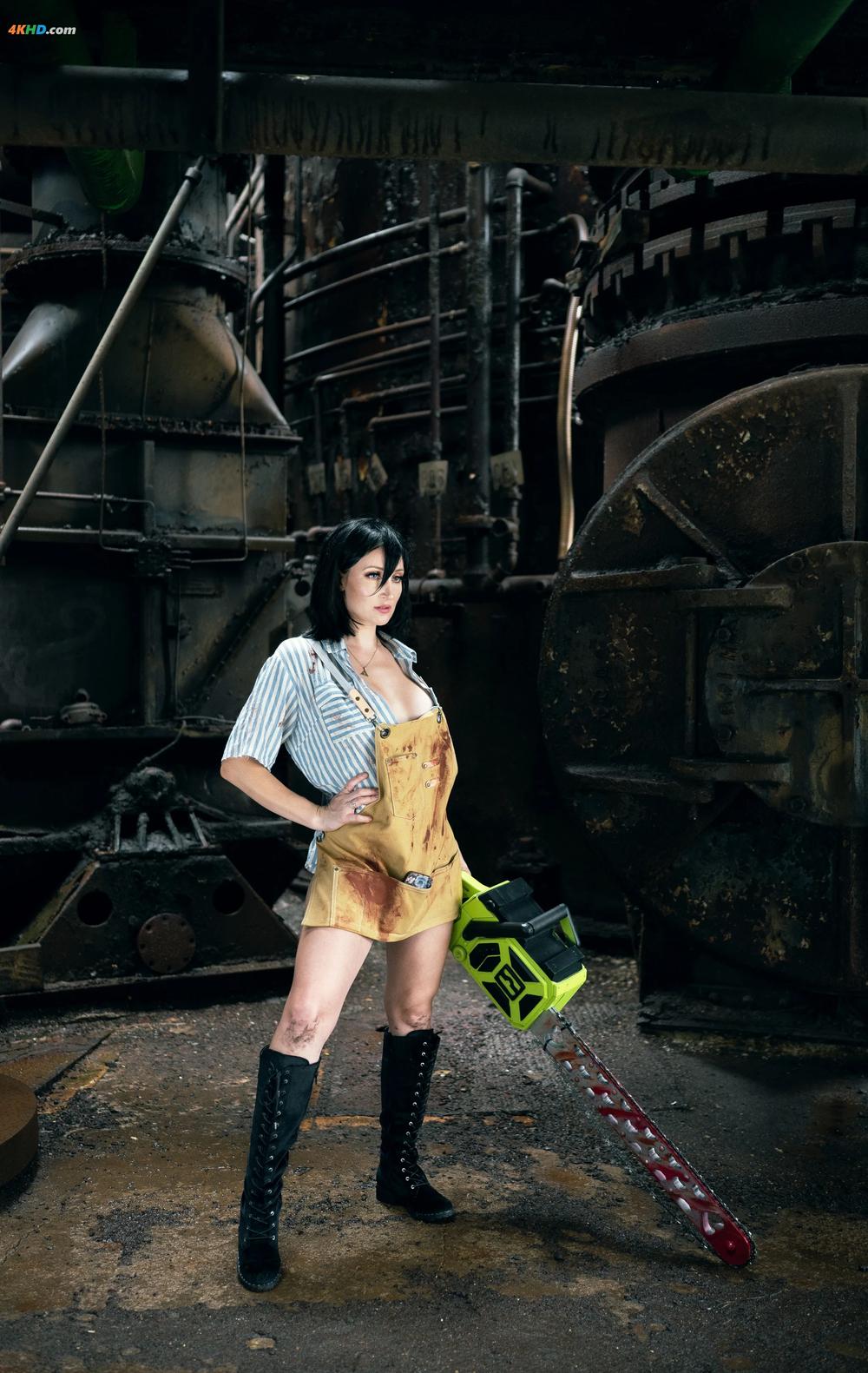 《Holly Wolf – Leatherface[182MB-19photos]》图集预览