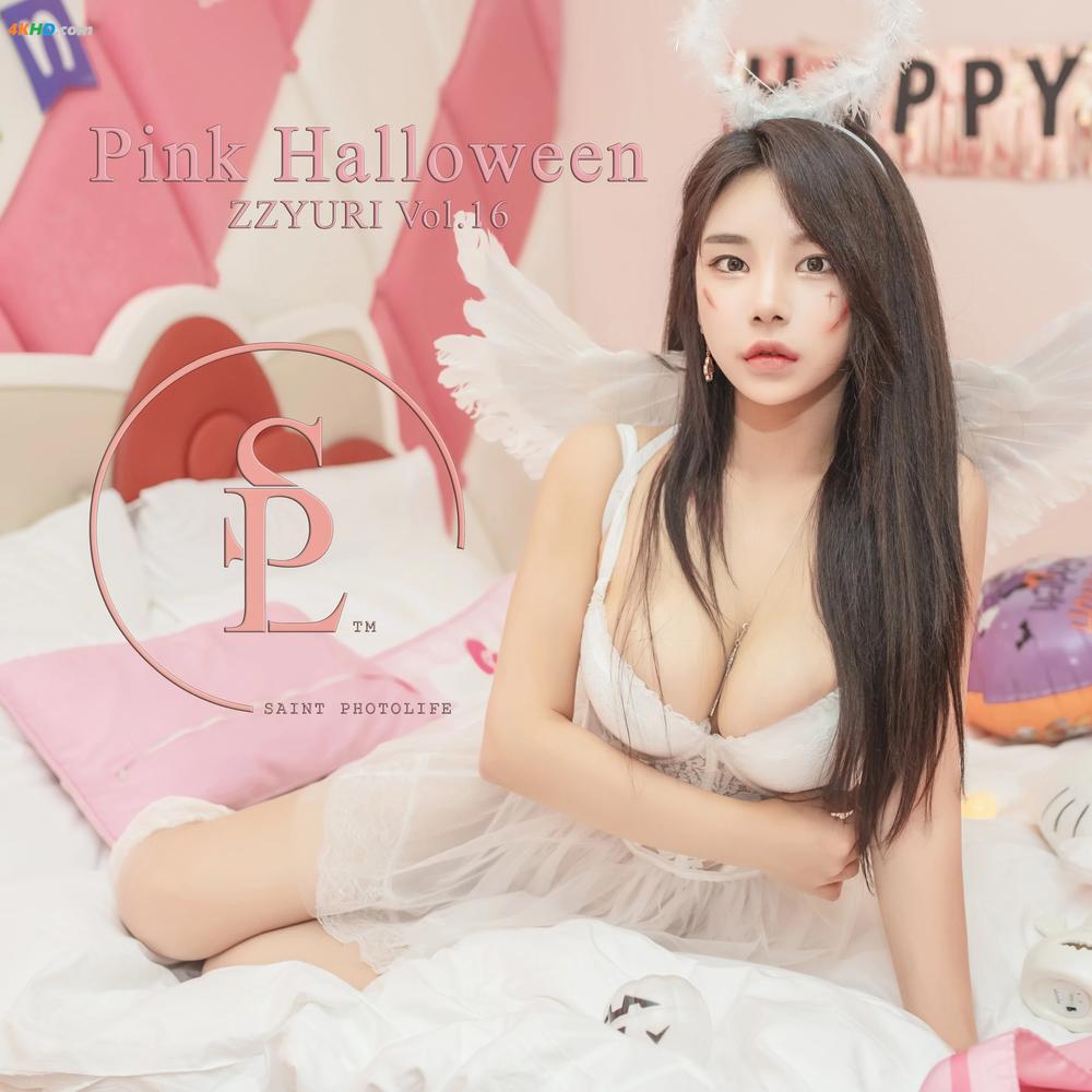 《SAINT Photolife – Zzyuri (쮸리) Vol.16 Pink Halloween[225MB-58photos]》图集预览