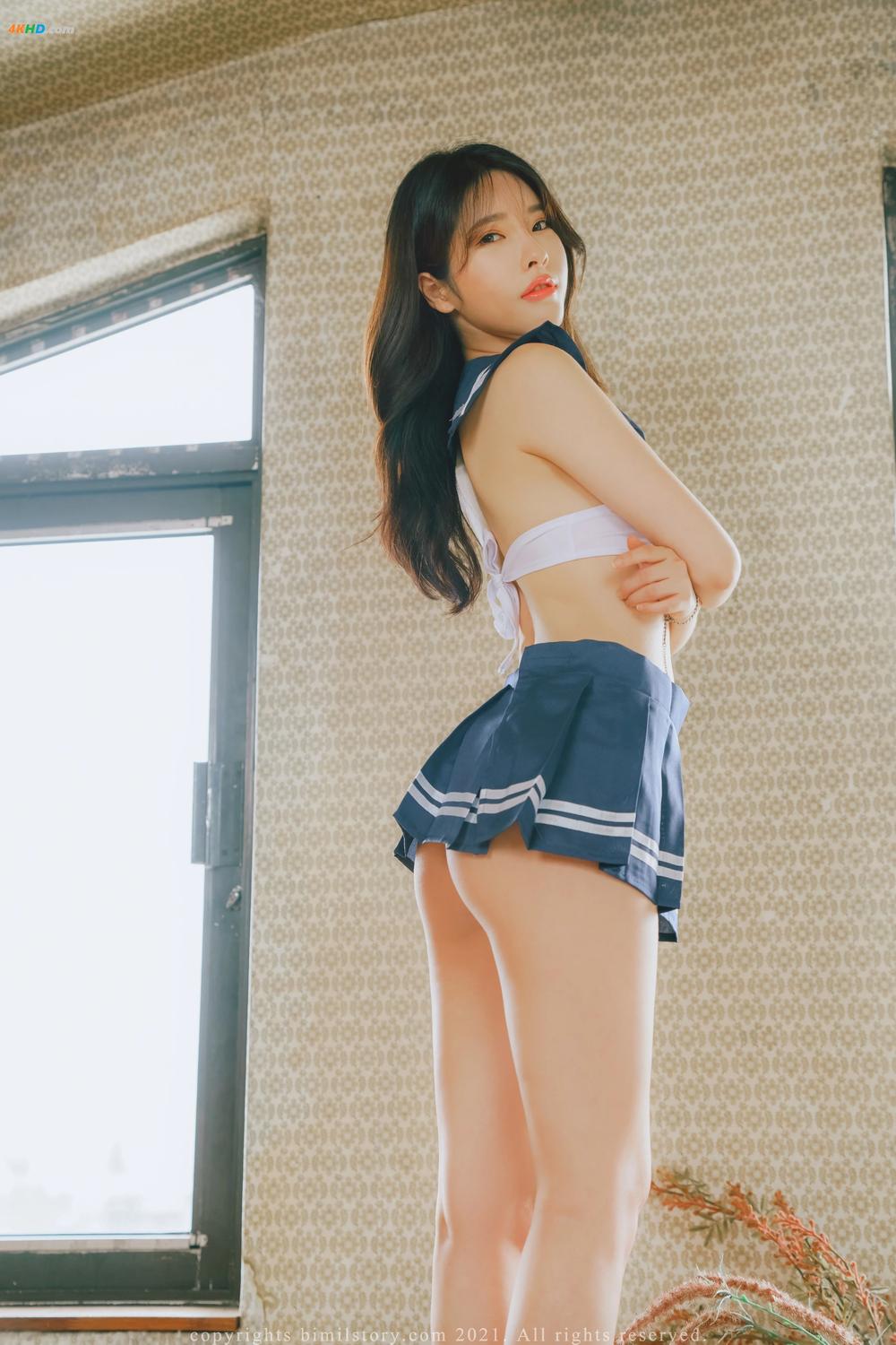 《[Bimilstory] Hanna Vol.12 – part 01 Sera costume Hanna – In the rooftop room[128MB-26photos]》图集预览