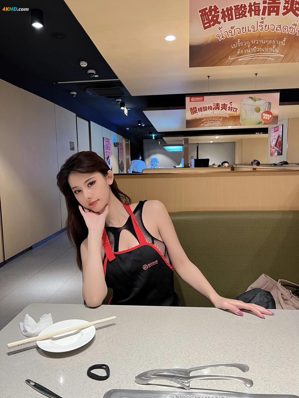 《就是阿朱啊 – 海底捞[64MB-9photos]》图集预览