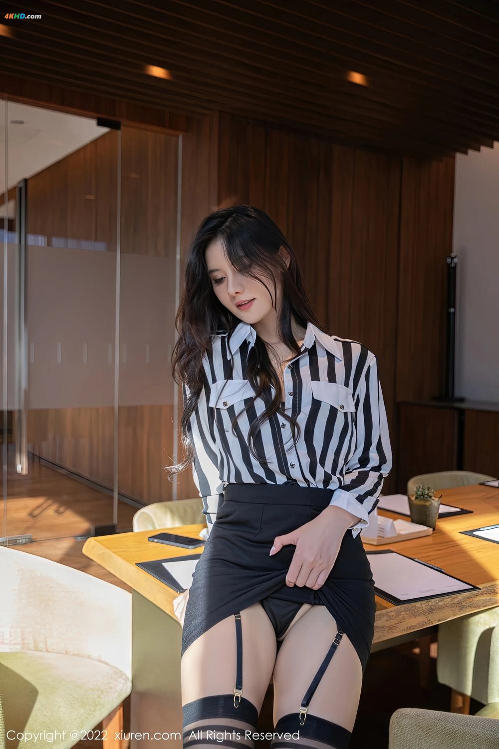 《XIUREN No.5910 Jiu Shi A Zhu A (就是阿朱啊)[289MB-80photos]》图集预览