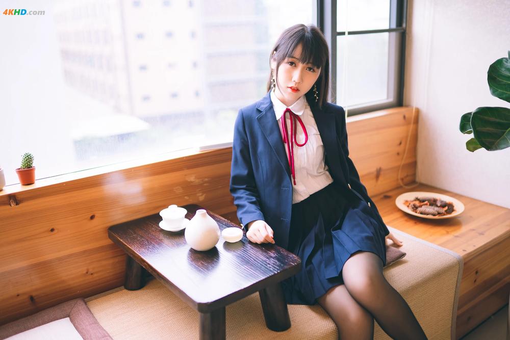 《不呆猫 – 校服JK[347MB-65photos]》图集预览