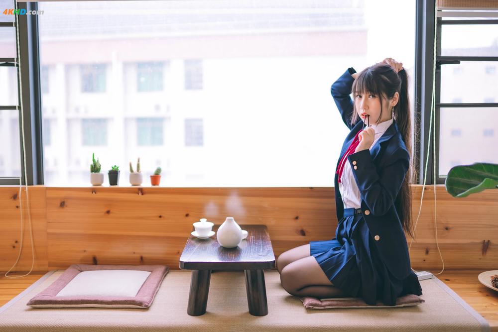 《不呆猫 – 校服JK[347MB-65photos]》图集预览