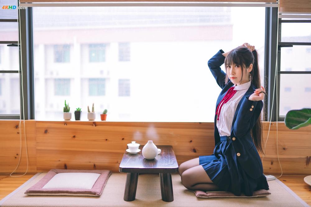 《不呆猫 – 校服JK[347MB-65photos]》图集预览